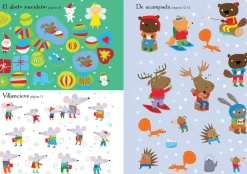 Usborne Mi pequeño libro de pegatinas · Navidad*Niños Libros De Navidad Para Niños|Kits Manualidades Navidad