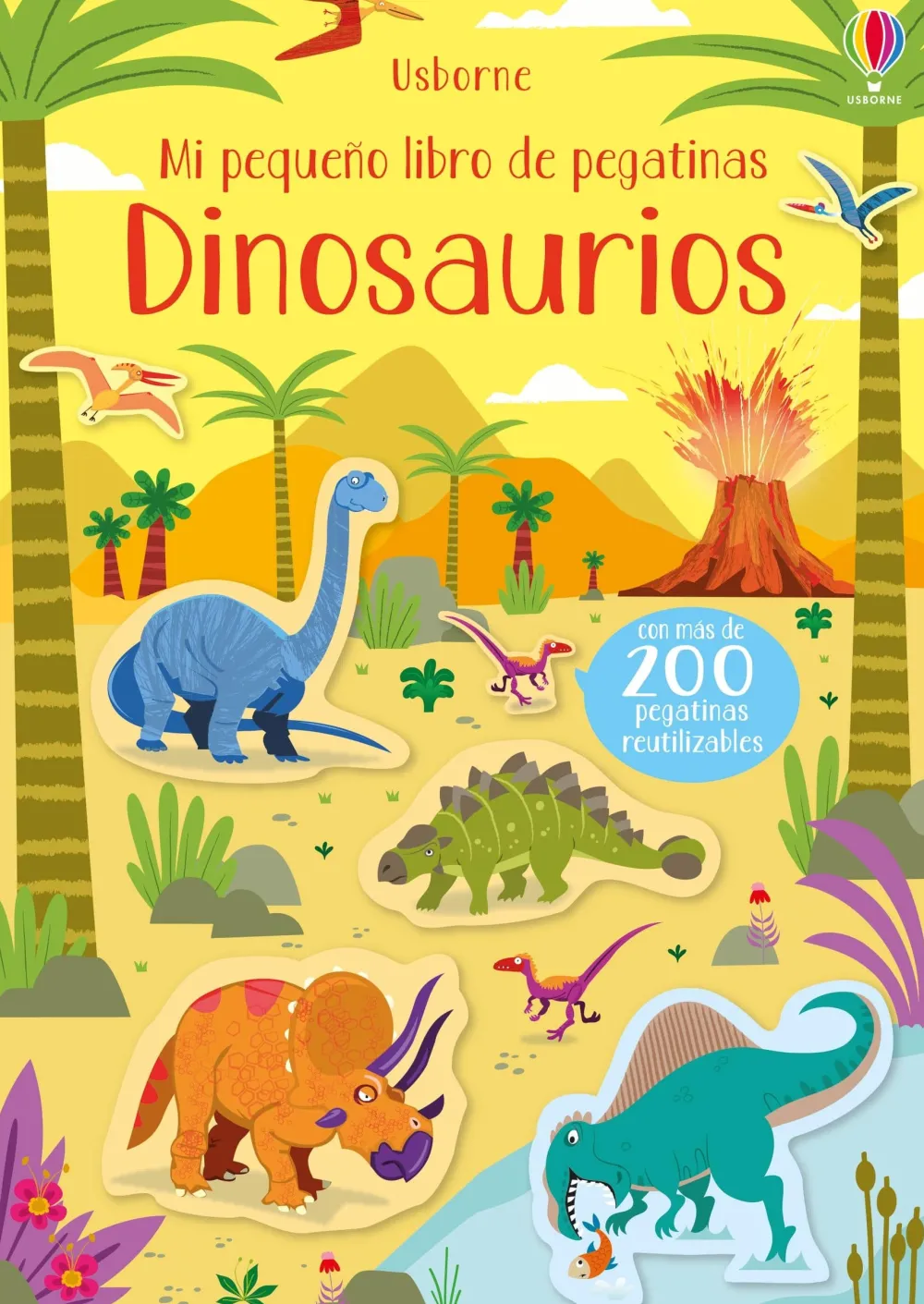 Usborne Mi pequeño libro de pegatinas · Dinosaurios* Libros De Pegatinas