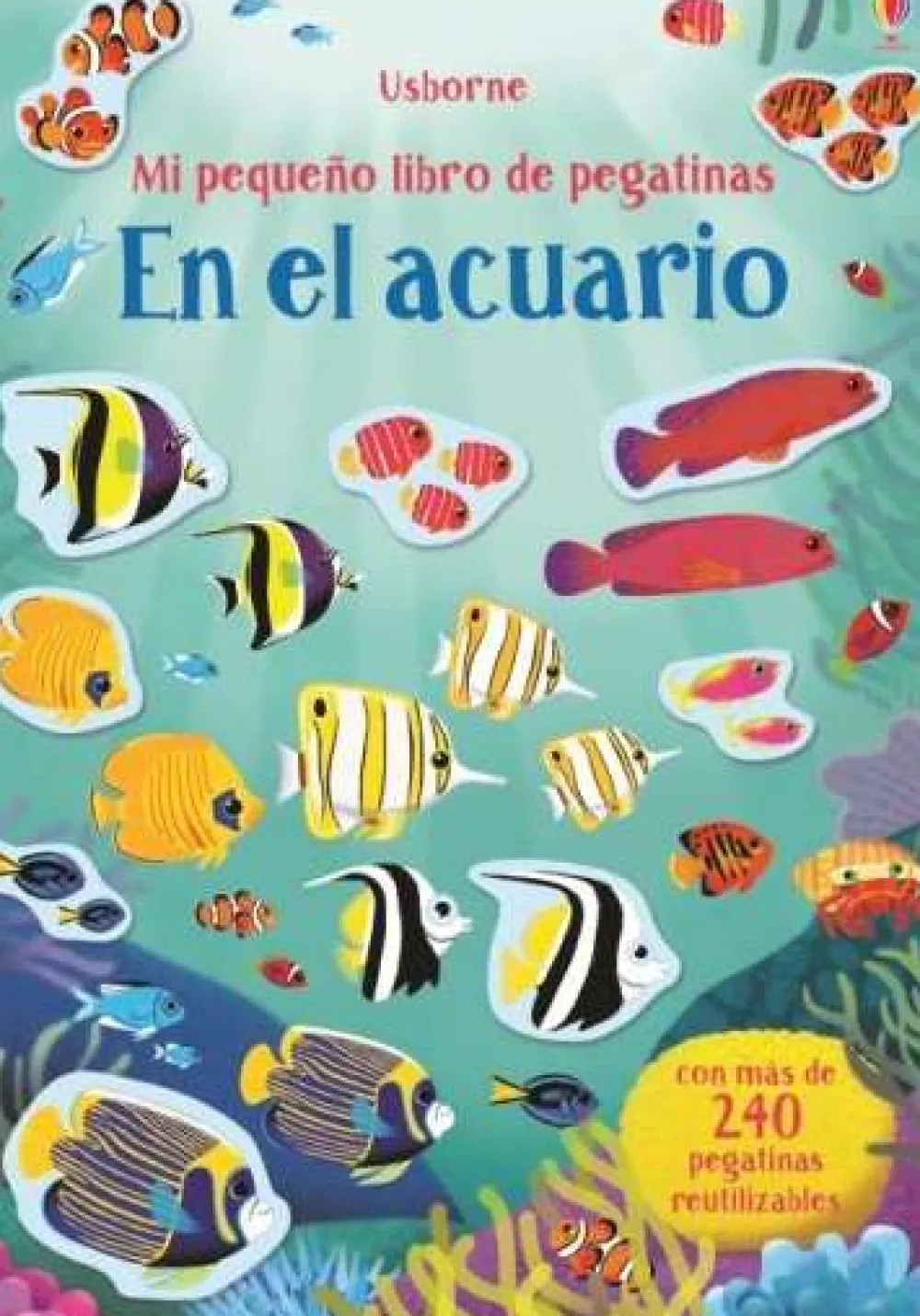 Usborne Mi pequeño libro de pegatinas · En el Acuario* Libros De Pegatinas