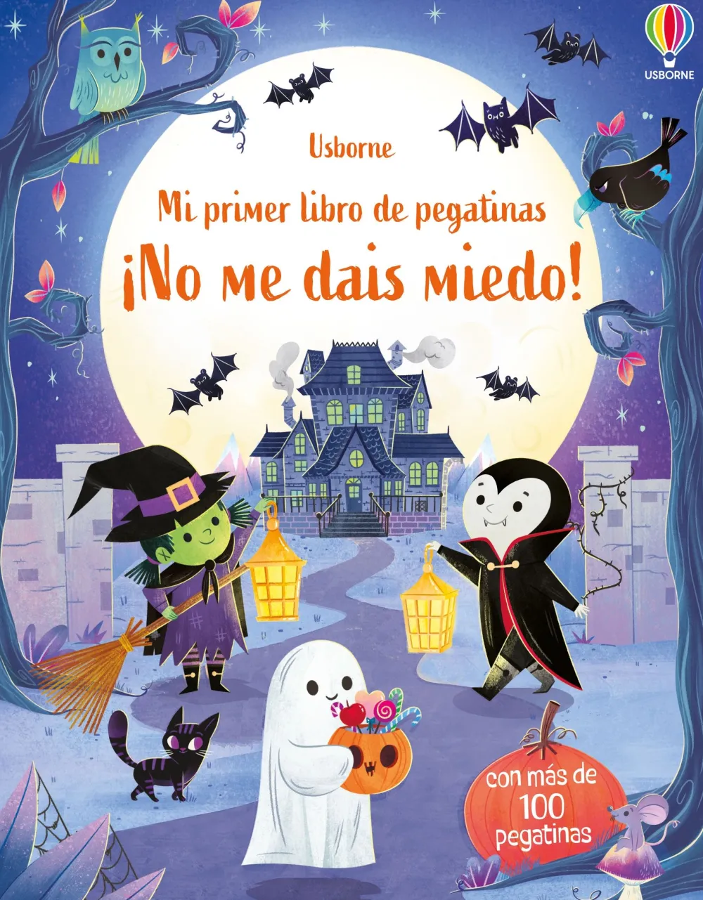 Usborne Mi pequeño libro de pegatinas · No me dais miedo*Niños Libros De Pegatinas|Libros De Halloween Para Niños