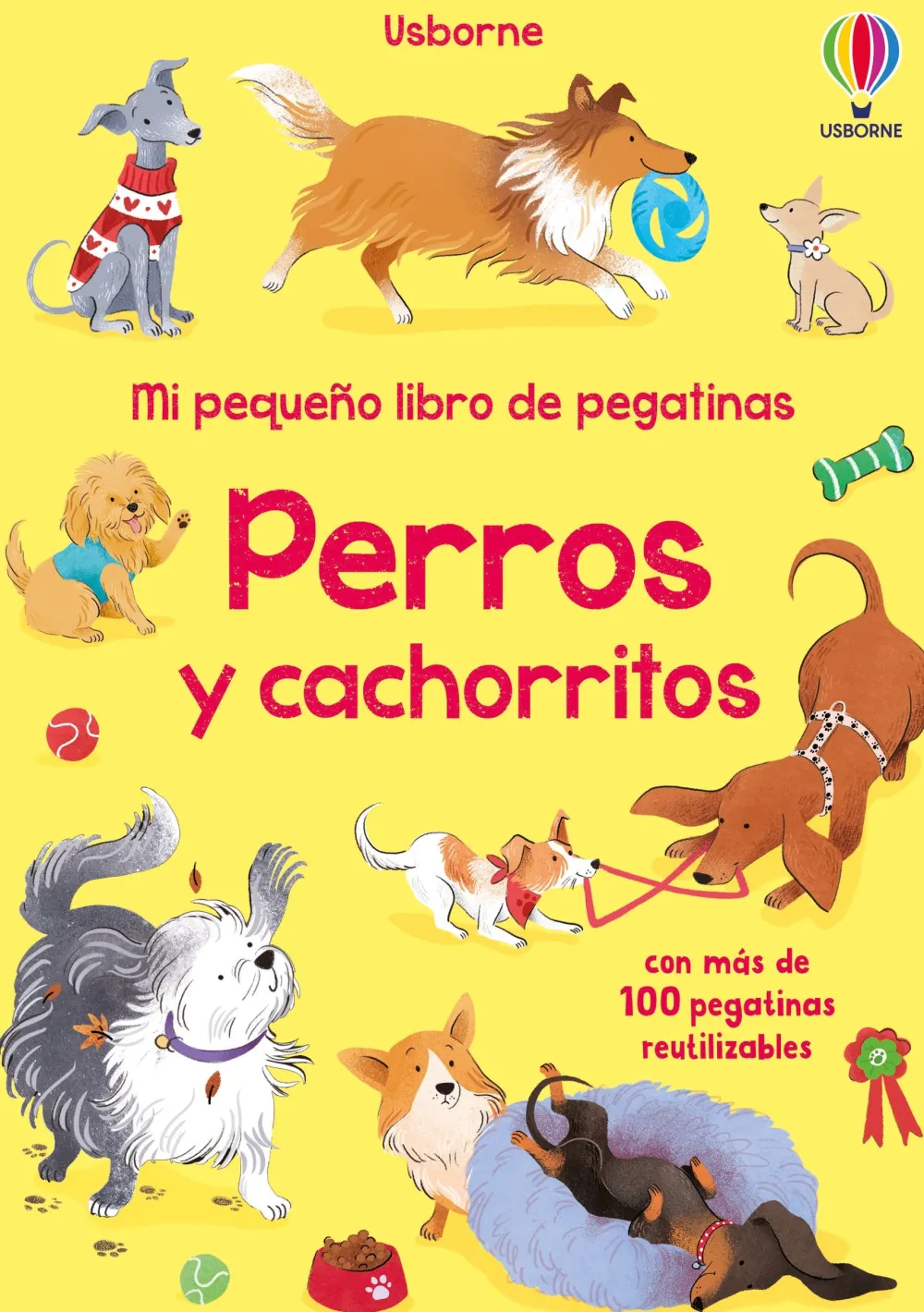 Usborne Mi pequeño libro de pegatinas · Perros y Cachorritos* Libros De Pegatinas