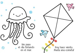 Usborne Mi pequeño libro para colorear · En la playa*Niños Libros Para Colorear|Libros Para Colorear