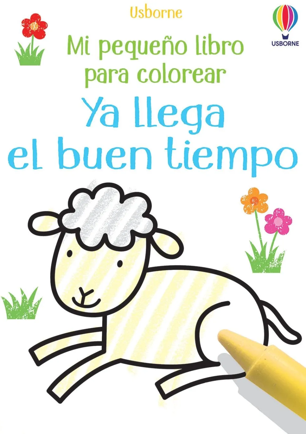 Usborne Mi pequeño libro para colorear · Ya llega el buen tiempo*Niños Libros Para Colorear|Libros Para Colorear