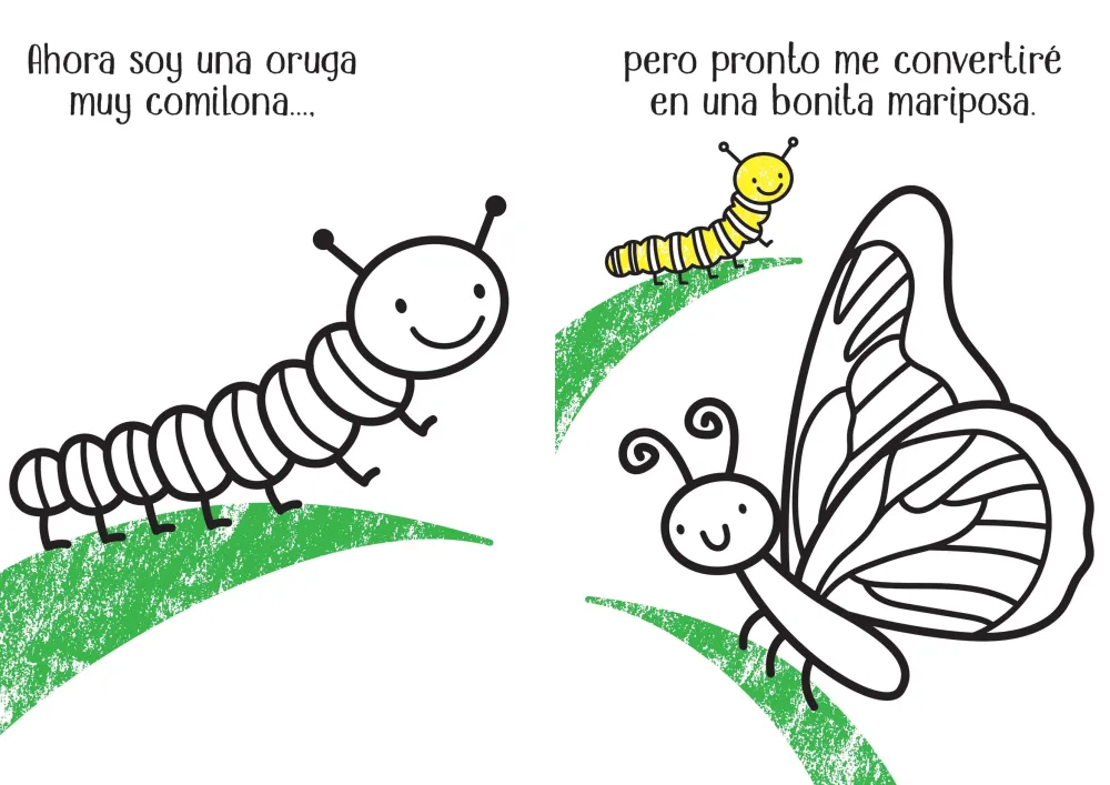 Usborne Mi pequeño libro para colorear · Ya llega el buen tiempo*Niños Libros Para Colorear|Libros Para Colorear