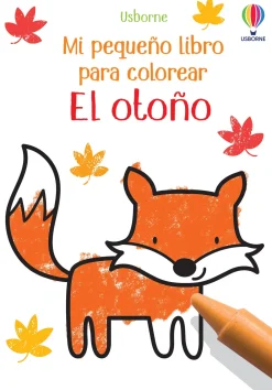 Usborne Mi pequeño libro para colorear · El otoño*Niños Libros Para Colorear|Libros Para Colorear