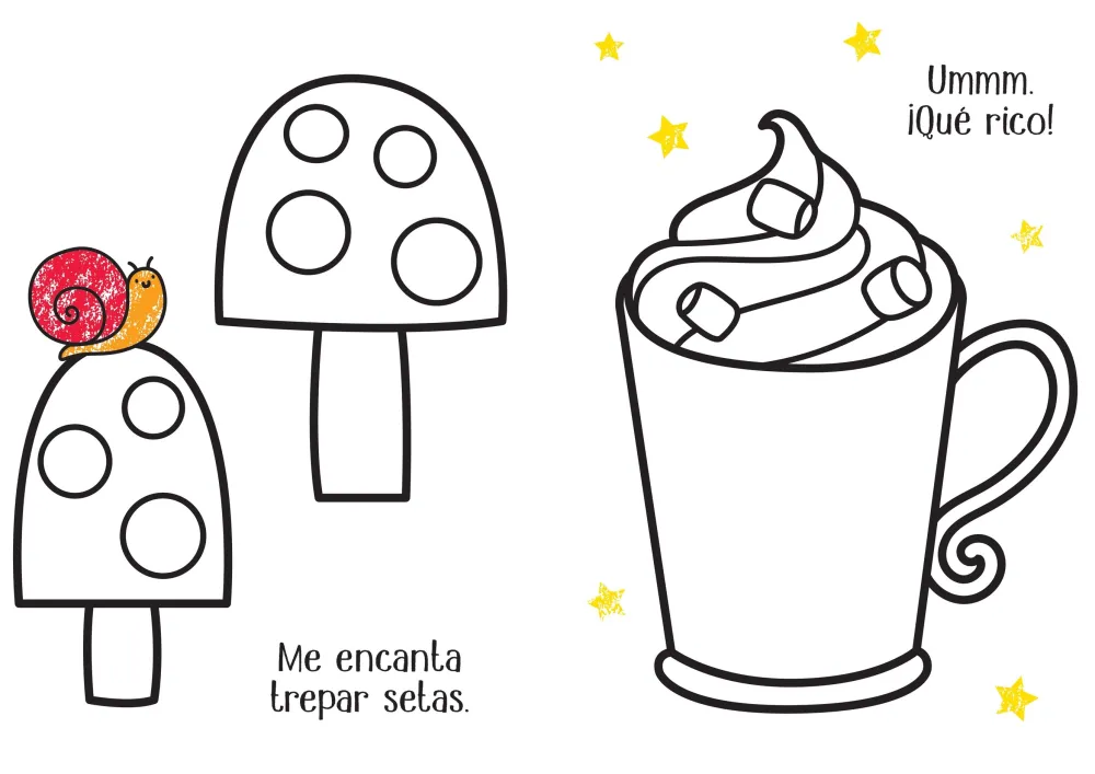 Usborne Mi pequeño libro para colorear · El otoño*Niños Libros Para Colorear|Libros Para Colorear
