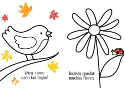 Usborne Mi pequeño libro para colorear · El otoño*Niños Libros Para Colorear|Libros Para Colorear