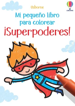 Usborne Mi pequeño libro para colorear · Super Poderes*Niños Libros Para Colorear|Libros Para Colorear