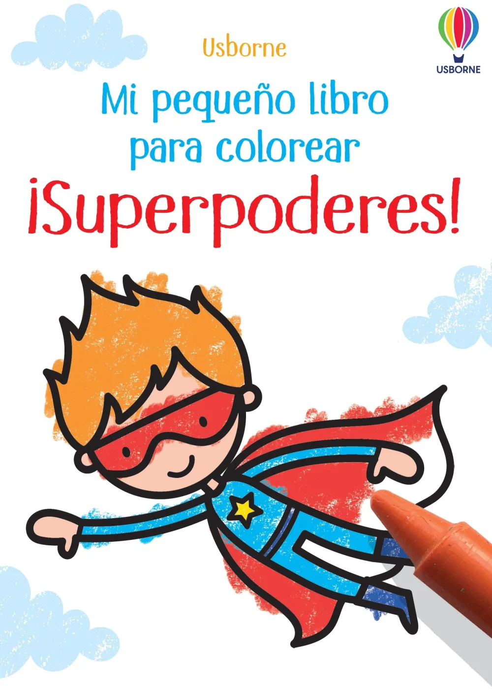 Usborne Mi pequeño libro para colorear · Super Poderes*Niños Libros Para Colorear|Libros Para Colorear