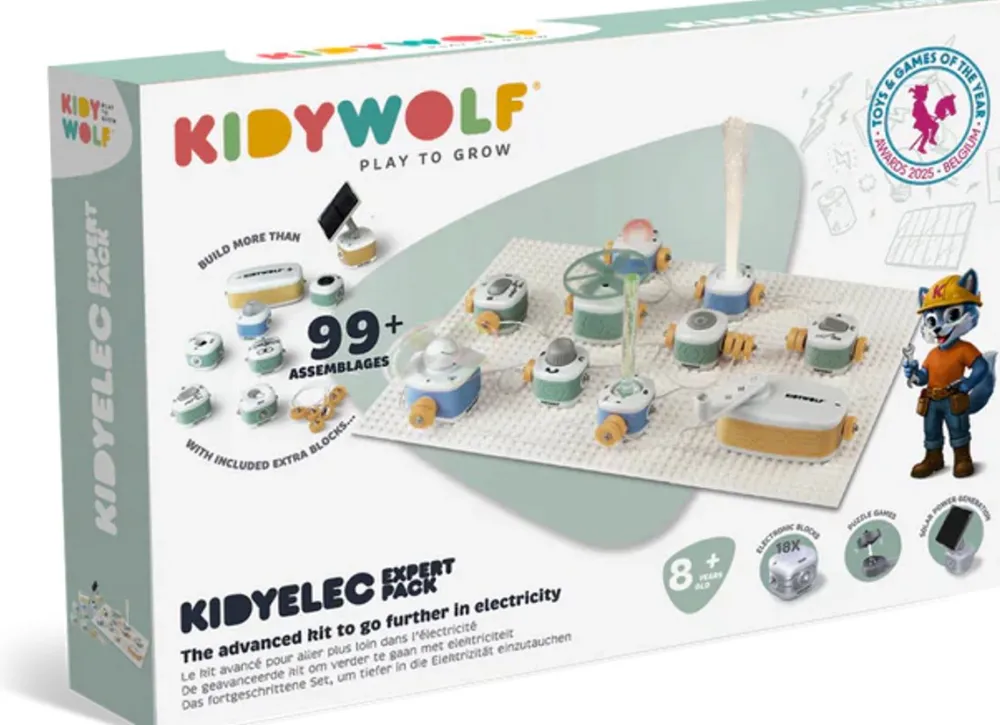 Kidywolf Mi primer Kit eléctrico avanzado 18 piezas ·* Tecnología