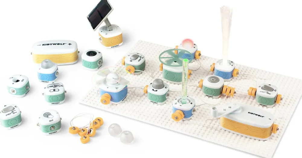 Kidywolf Mi primer Kit eléctrico avanzado 18 piezas ·* Tecnología