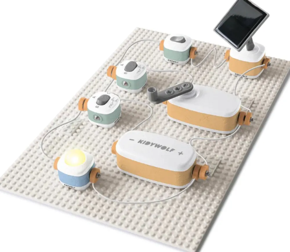 Kidywolf Mi primer Kit eléctrico avanzado 18 piezas ·* Tecnología