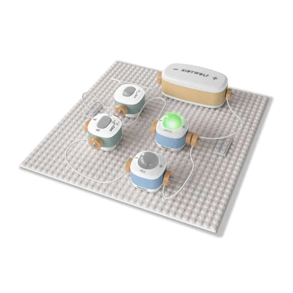 Kidywolf Mi primer Kit eléctrico iniciación 11 piezas ·* Tecnología