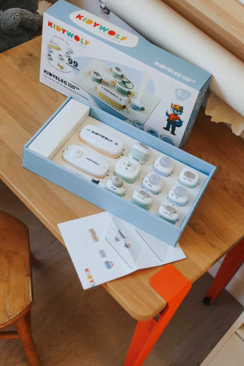 Kidywolf Mi primer Kit eléctrico iniciación 11 piezas ·* Tecnología