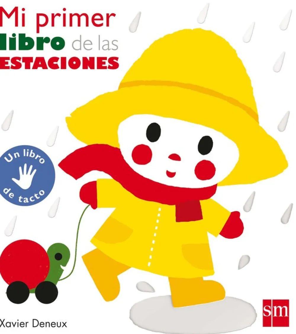 Vicens Vives Mi primer libro de las estaciones*Niños Libros De Texturas Para Bebés|Libros Manipulativos