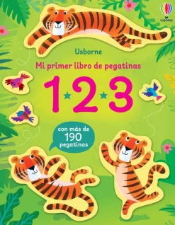 Usborne Mi primer libro de pegatinas · 1 2 3* Libros De Pegatinas