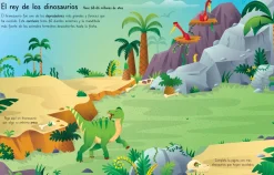Usborne Mi primer libro de pegatinas · Tiranosaurios y otros dinosaurios gigantescos* Libros De Pegatinas