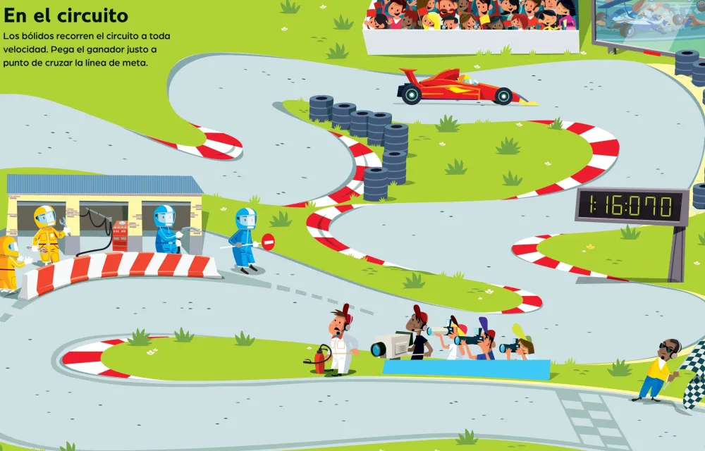 Usborne Mi primer libro de pegatinas · Los coches* Libros De Pegatinas