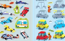 Usborne Mi primer libro de pegatinas · Los coches* Libros De Pegatinas