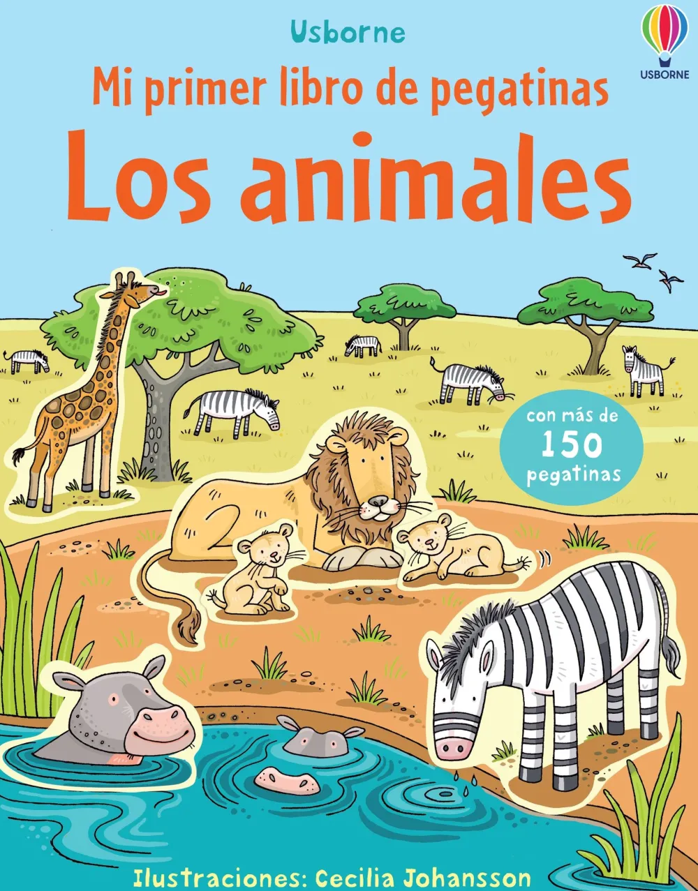 Usborne Mi primer libro de pegatinas · Los animales* Libros De Pegatinas