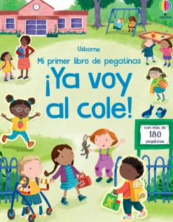 Usborne Mi primer libro de pegatinas · Ya voy al cole* Libros De Pegatinas|Cuentos Para La Vuelta Al Cole