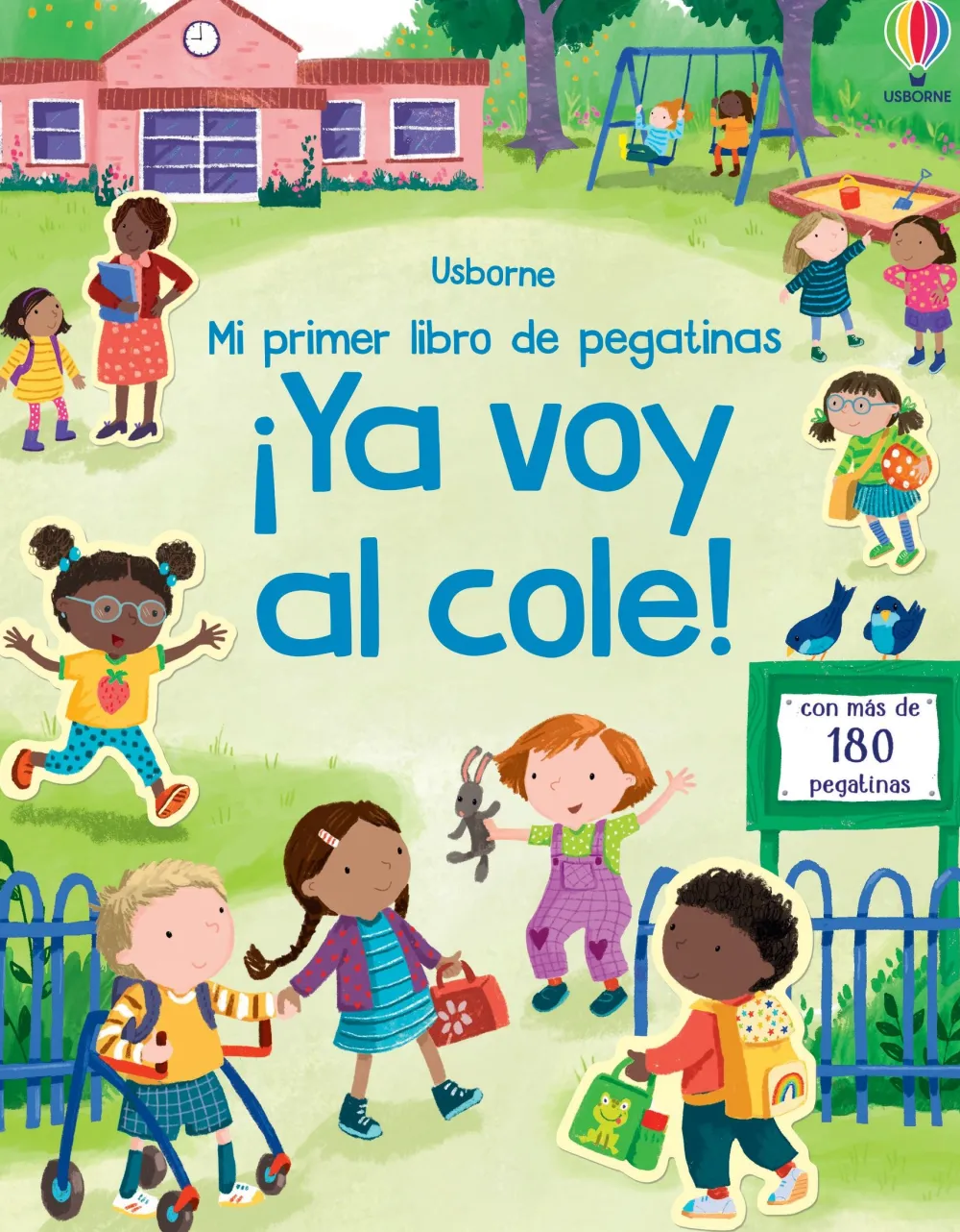 Usborne Mi primer libro de pegatinas · Ya voy al cole* Libros De Pegatinas|Cuentos Para La Vuelta Al Cole