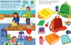 Usborne Mi primer libro de pegatinas · Ya voy al cole* Libros De Pegatinas|Cuentos Para La Vuelta Al Cole