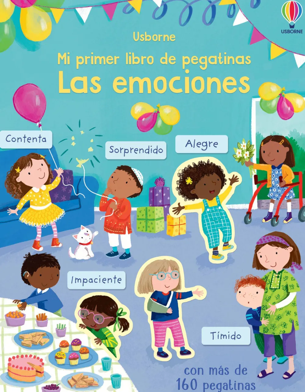 Usborne Mi primer libro de pegatinas · Las Emociones* Libros De Pegatinas