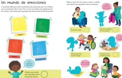Usborne Mi primer libro de pegatinas · Las Emociones* Libros De Pegatinas