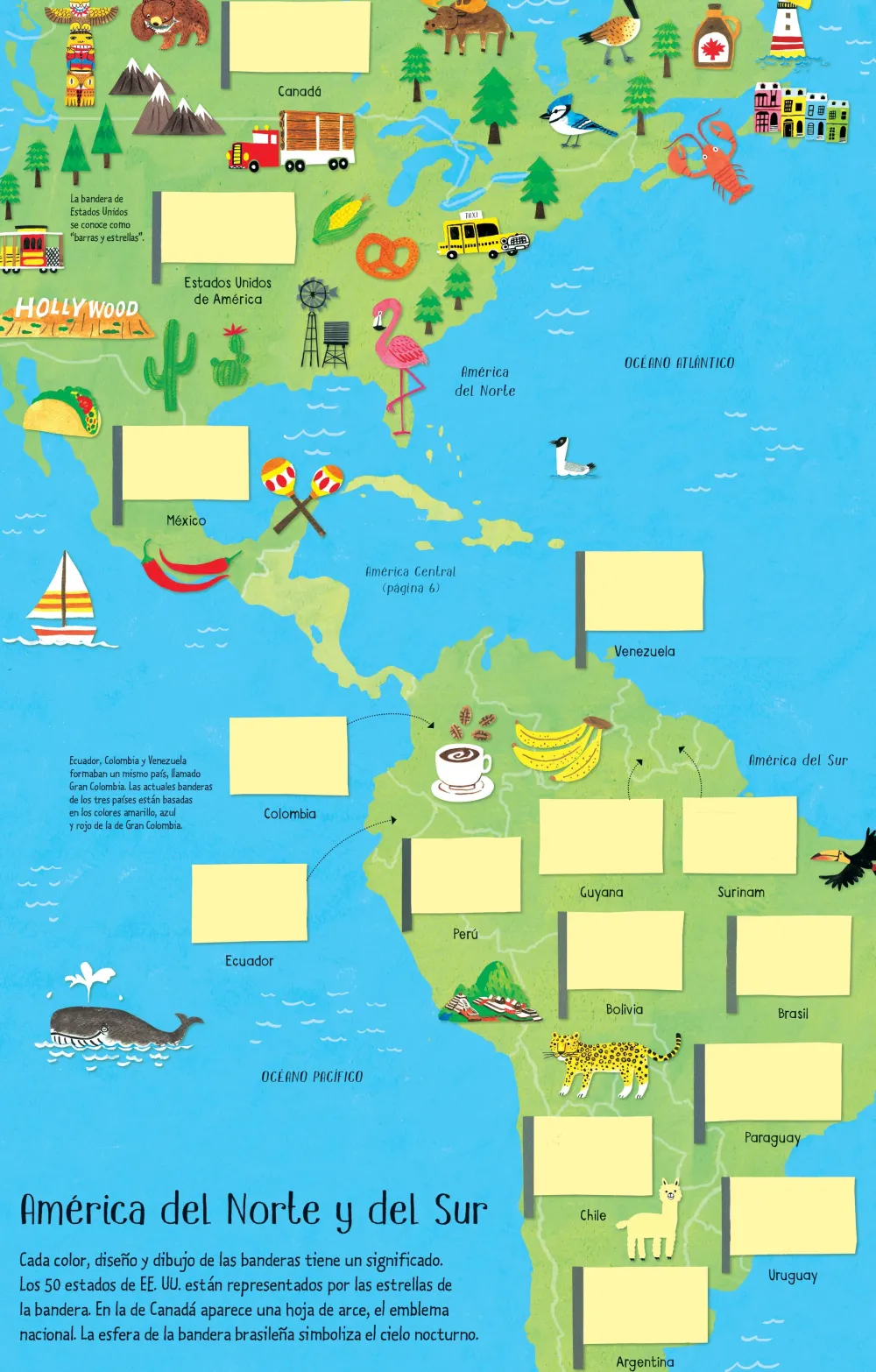 Usborne Mi primer libro de pegatinas · Banderas* Libros De Pegatinas