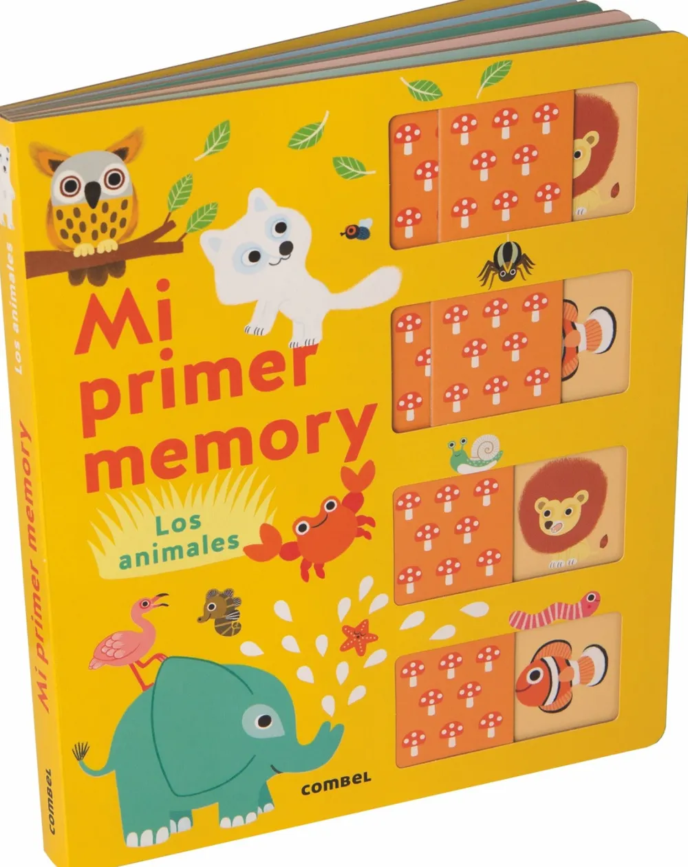 Combel Mi primer memory Los animales* Libros Manipulativos|Libros De Cartoné