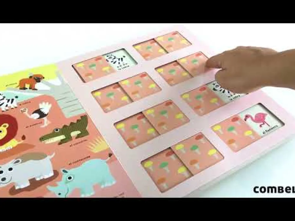 Combel Mi primer memory Los animales* Libros Manipulativos|Libros De Cartoné
