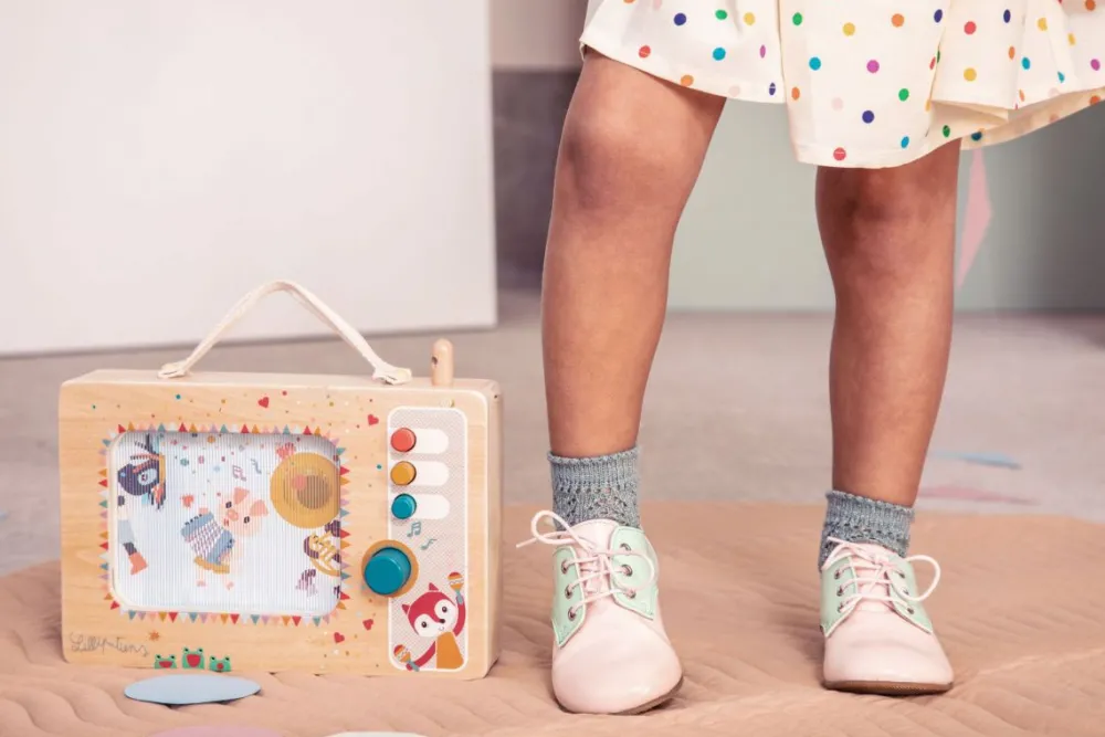 Lilliputiens Mi primera caja de música ·*Niños Juguetes Montessori|Juguetes Musicales
