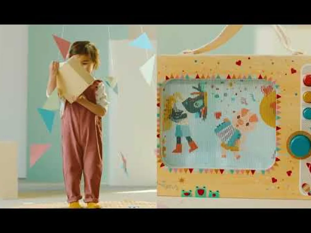 Lilliputiens Mi primera caja de música ·*Niños Juguetes Montessori|Juguetes Musicales