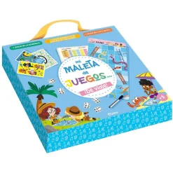 Auzou Mi primera maleta de juegos de viaje*Niños Libros Busca Y Encuentra|Libros Pasatiempos Para Niños Y Niñas