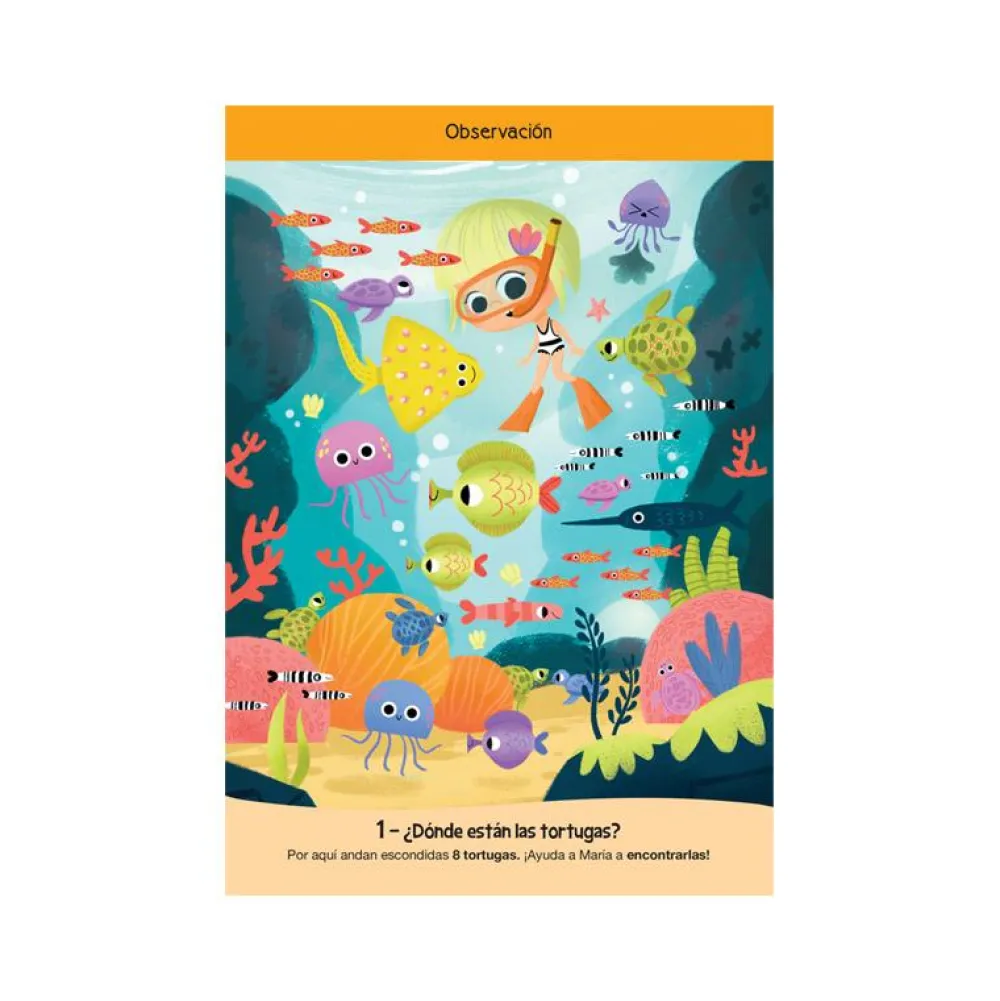 Auzou Mi primera maleta de juegos para llevar a todas partes*Niños Libros Busca Y Encuentra|Libros Pasatiempos Para Niños Y Niñas
