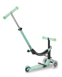 Micro 4 en 1 Deluxe LED Menta*Niños Patinetes De 3 Ruedas Infantiles|Patinetes Infantiles