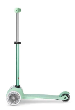 Micro 4 en 1 Deluxe LED Menta*Niños Patinetes De 3 Ruedas Infantiles|Patinetes Infantiles