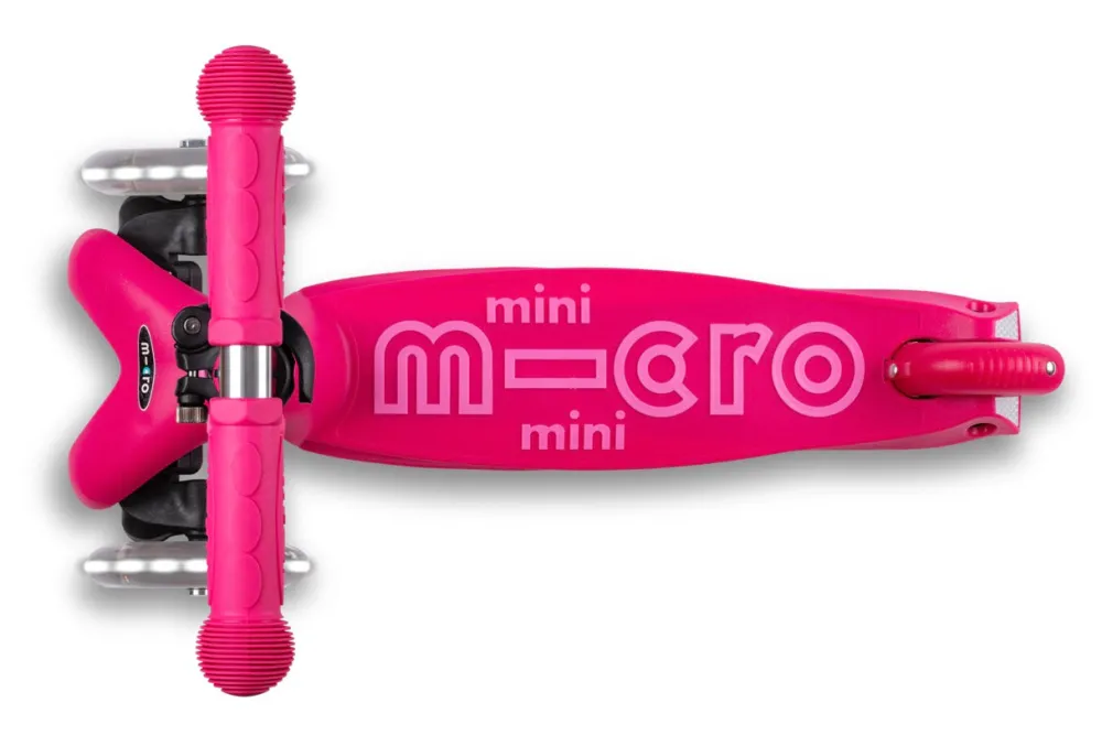 Micro 4 en 1 Deluxe LED Rosa*Niños Patinetes De 3 Ruedas Infantiles|Patinetes Infantiles