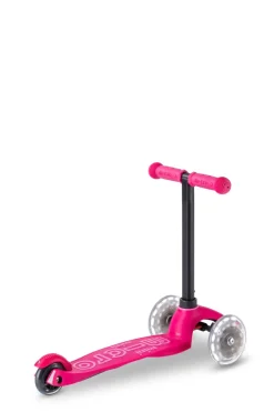 Micro 4 en 1 Deluxe LED Rosa*Niños Patinetes De 3 Ruedas Infantiles|Patinetes Infantiles