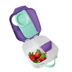 b.box Mini caja almuerzo Lilac Pop ·* Cajas De Almuerzo Infantil·Sin Compartimentos