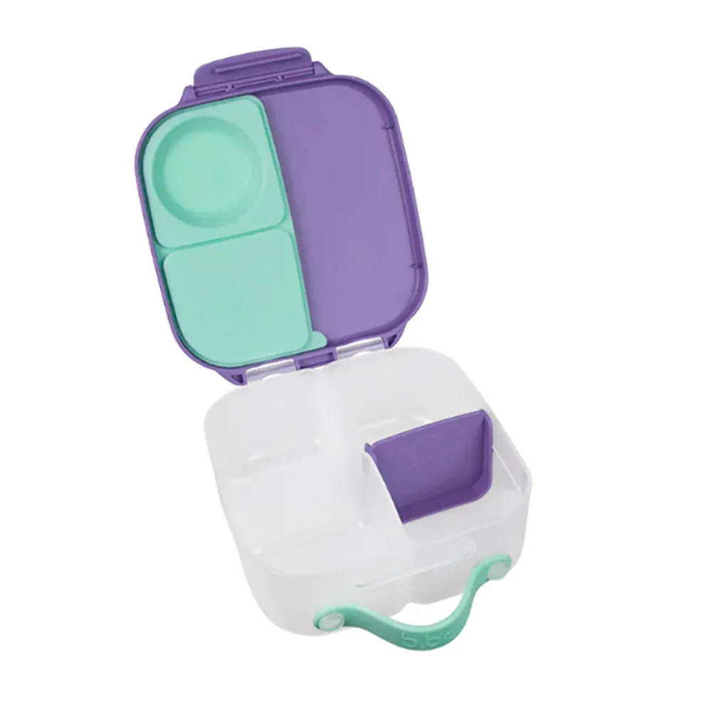b.box Mini caja almuerzo Lilac Pop ·* Cajas De Almuerzo Infantil·Sin Compartimentos