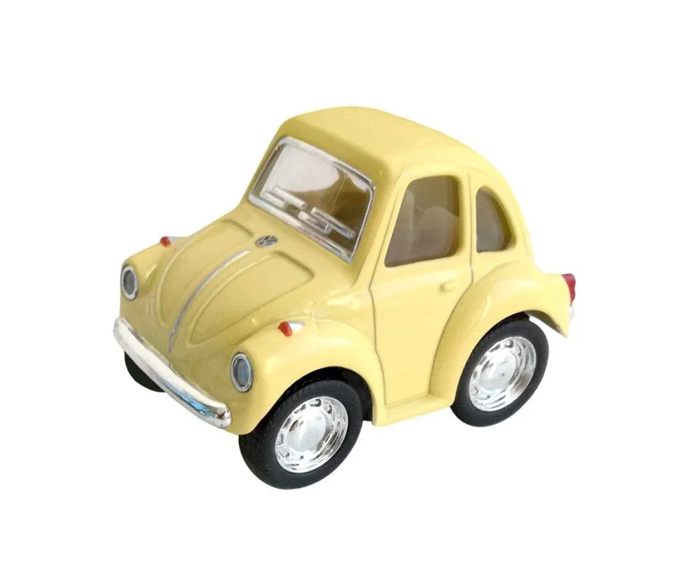 Tutete Mini Coche de Juguete Beetle Amarillo*Niños Coches De Metal De Juguete