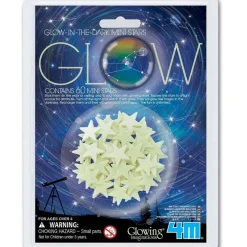 4M Mini Estrellas Brillantes en la Oscuridad ·*Niños Juguetes Stem