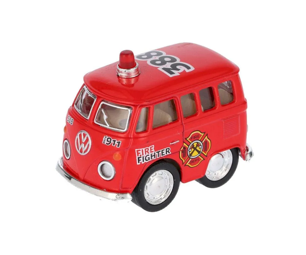 Tutete Mini Furgoneta Bomberos*Niños Coches De Metal De Juguete
