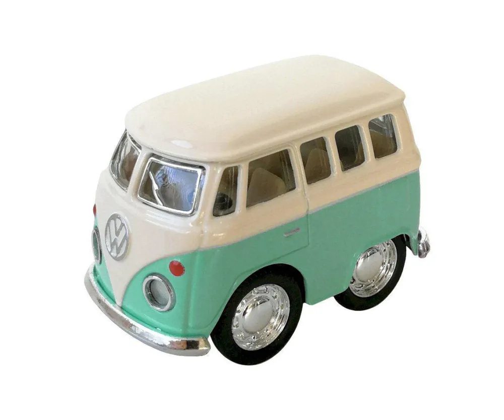 Tutete Mini Furgoneta Volkswagen Menta*Niños Coches De Metal De Juguete