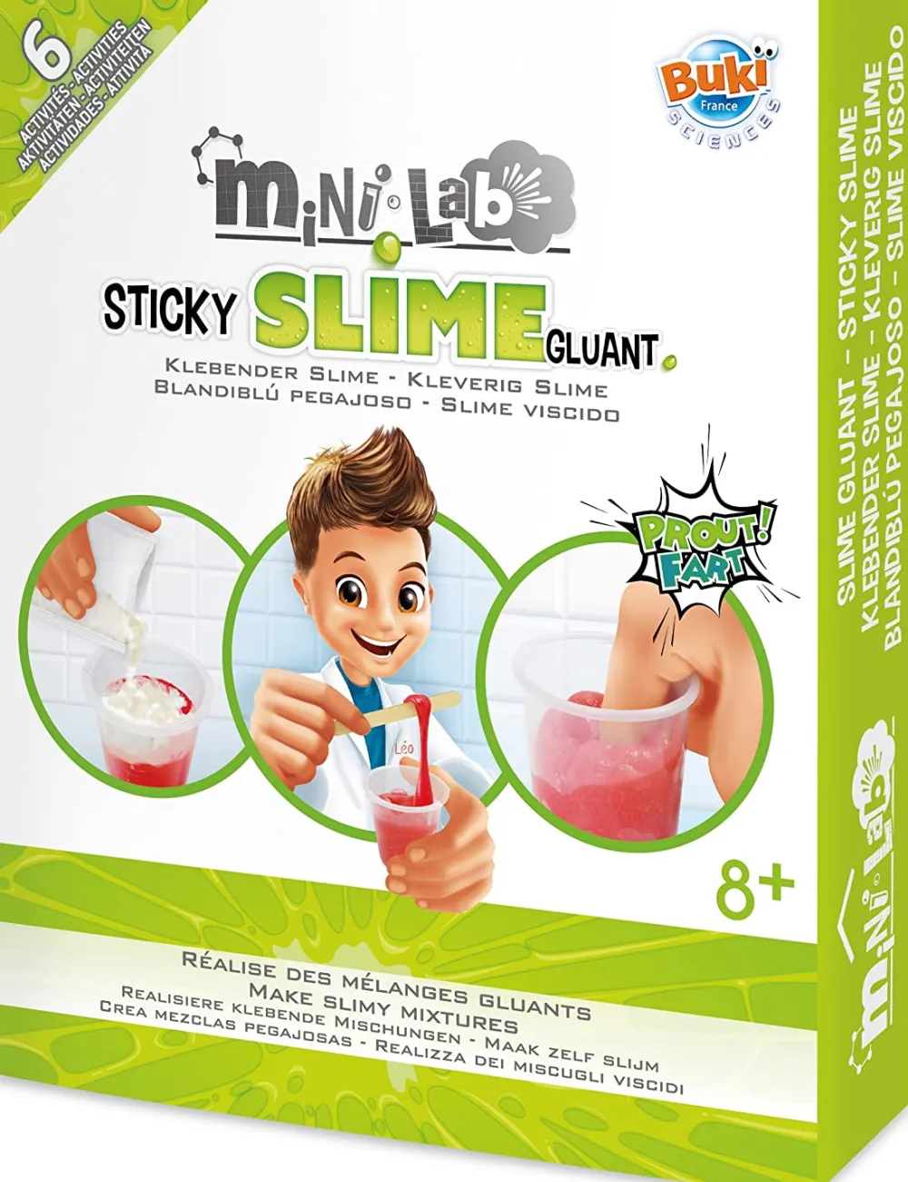Buki Mini Lab Slime ·*Niños Kit De Manualidades