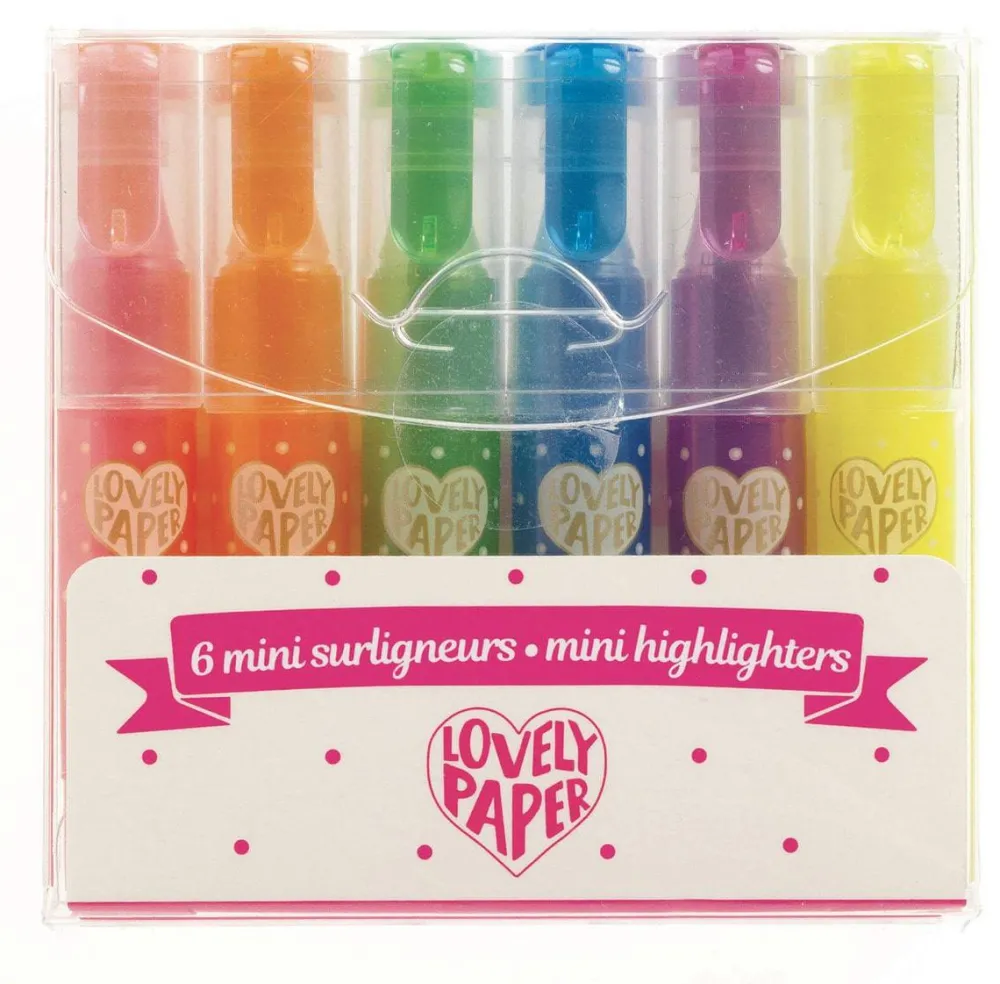 Djeco Mini marcadores(6 ud) · Lovely Paper*Niños Pinturas