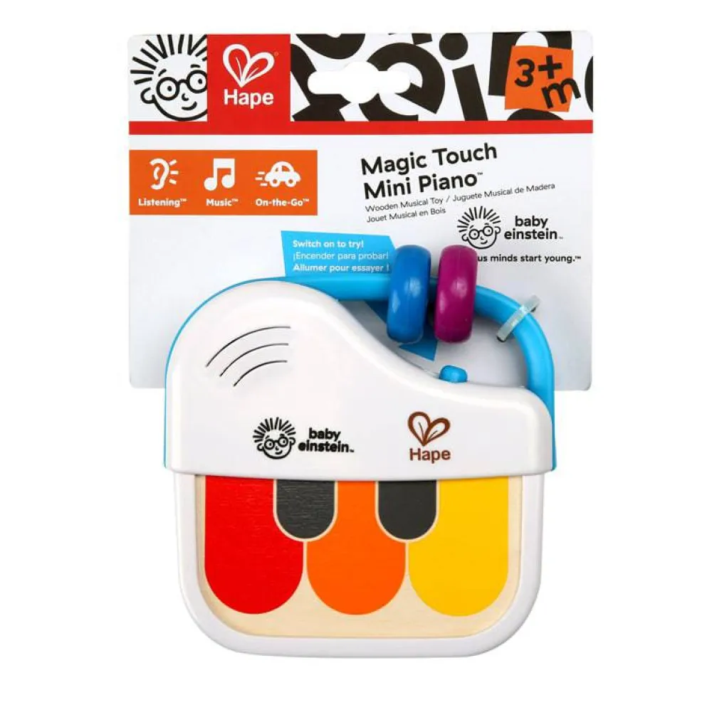 Hape Mini Piano Magic Touch · Baby Einstein ·*Niños Juguetes Waldorf|Juguetes Montessori
