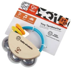 Hape Mini Sonajero Pandereta · Baby Einstein ·*Niños Juguetes Waldorf|Juguetes Montessori